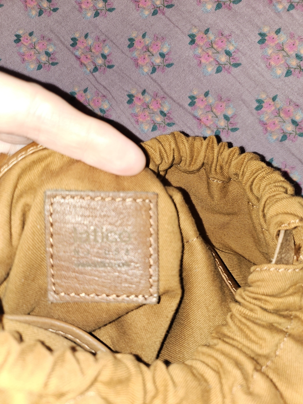 Latico Woven Bucket Shoulder Bag in Brown - Picture 7 of 8